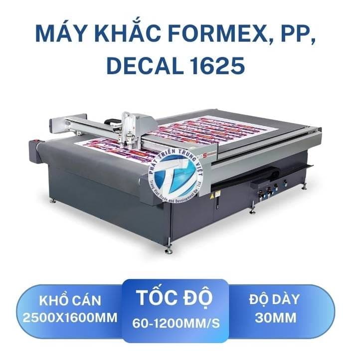 Máy Khắc Format, PP, Decal 1625